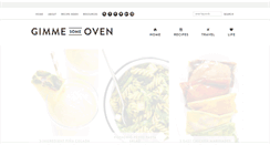Desktop Screenshot of gimmesomeoven.com